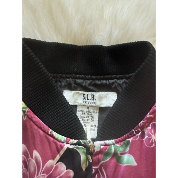 SLB silk bomber jacket - Picture 6 of 11